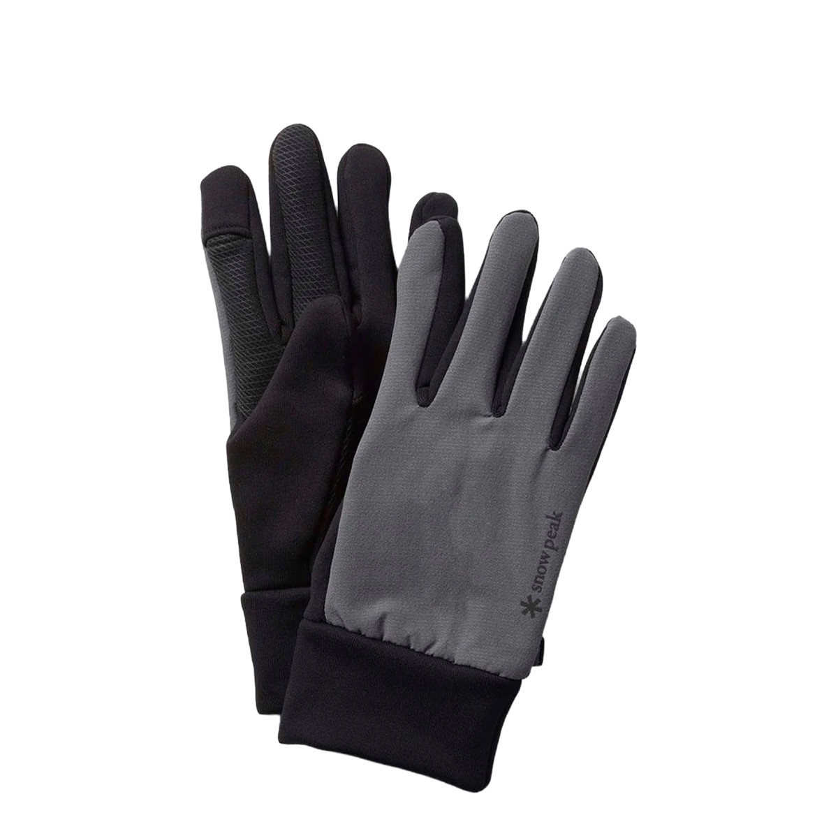 Snow Peak Polartec Power Stretch Gloves Grey