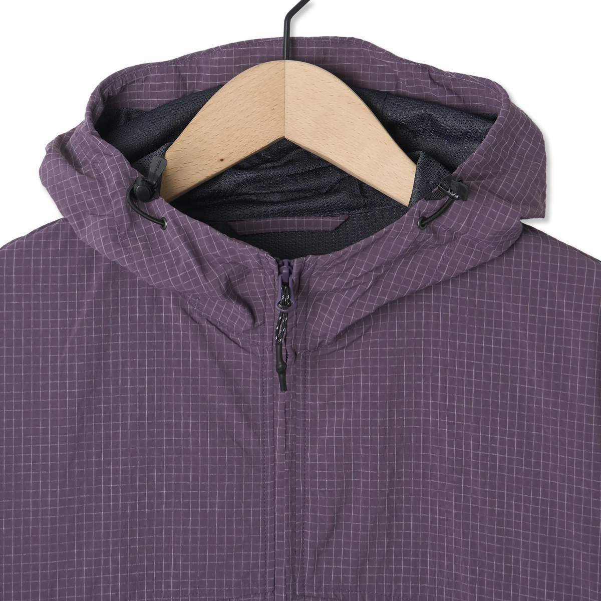 Snow Peak Kasuri Ripstop Jacket Dark Purple - Detail 3