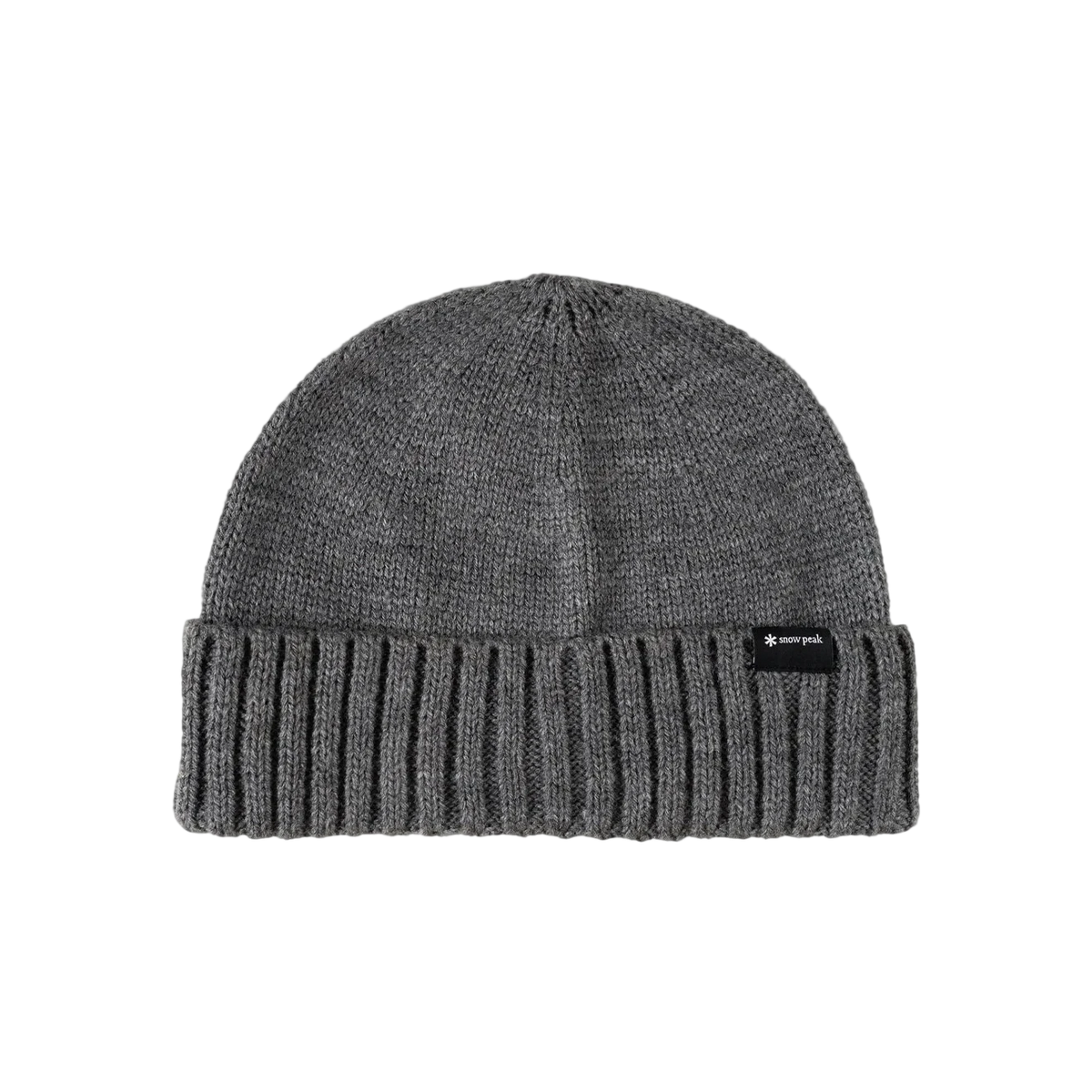 Snow Peak Knit Cap Charcoal - View 1