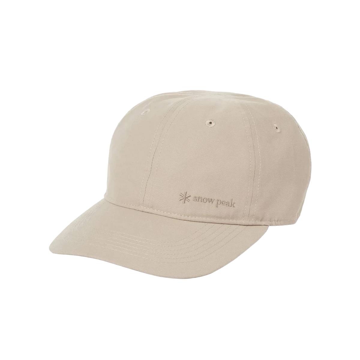 Snow Peak Light Dobby Cloth Cap Greige - View 1