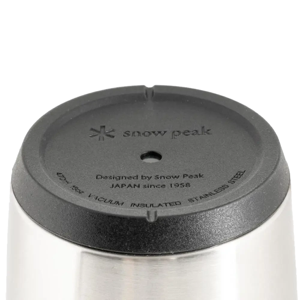 Snow Peak Shimo Tumbler 470 Silver - View 3