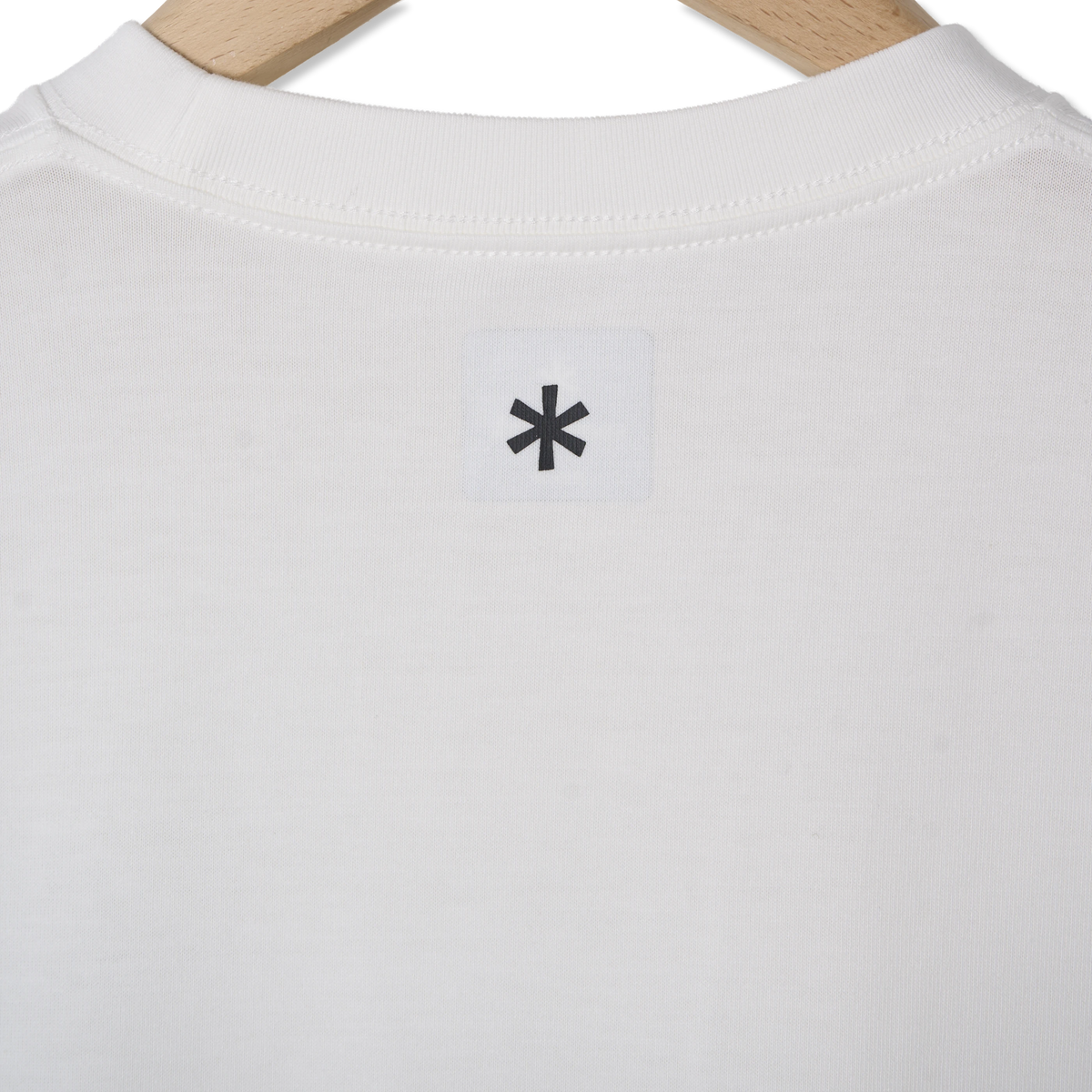 Snow Peak Standard Square Logo T-Shirt Off White - Detail 4