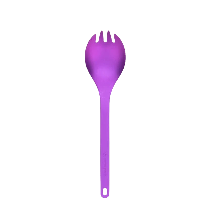 Snow Peak Titanium Spork Purple - View