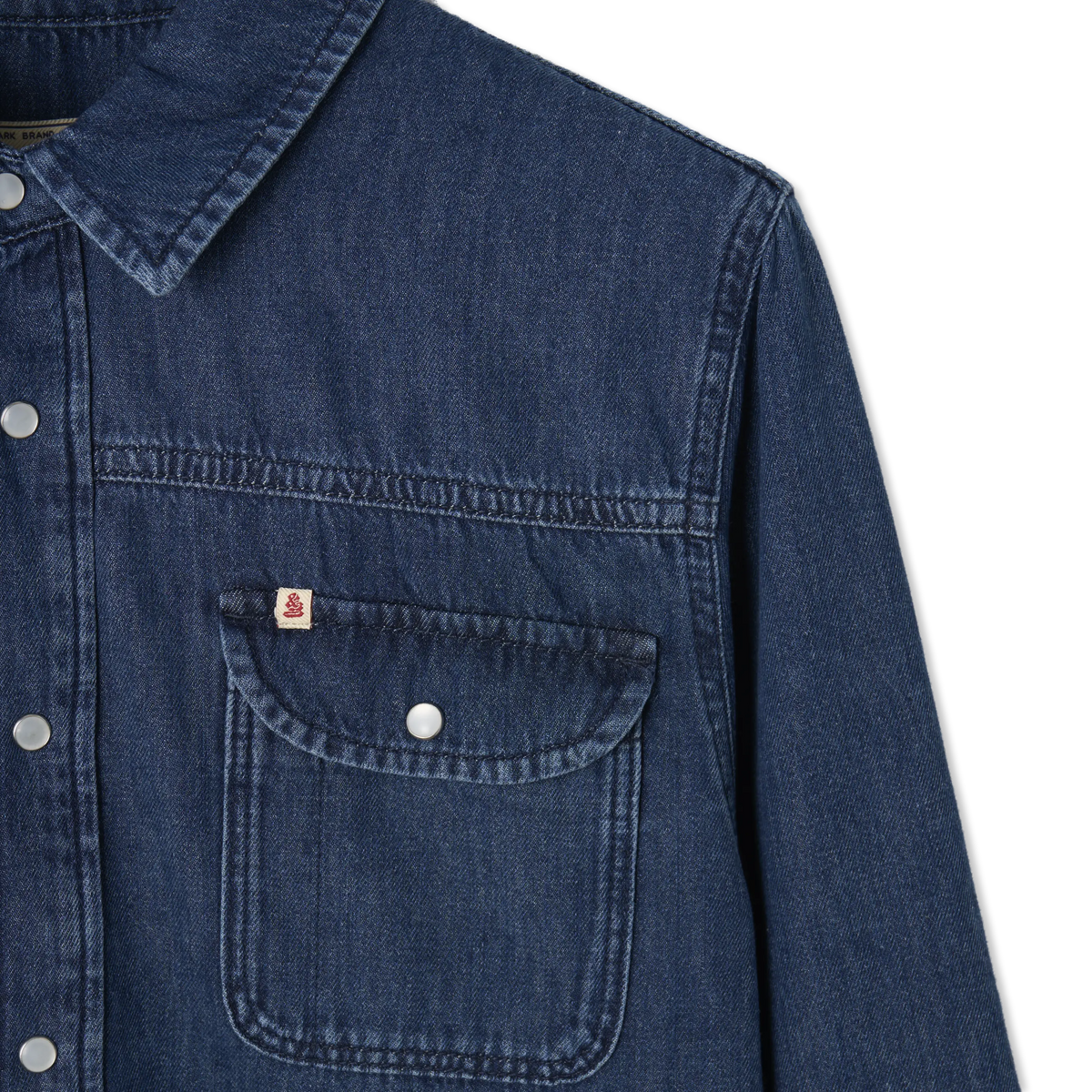 &Sons Sunday Shirt Denim - Detail 3