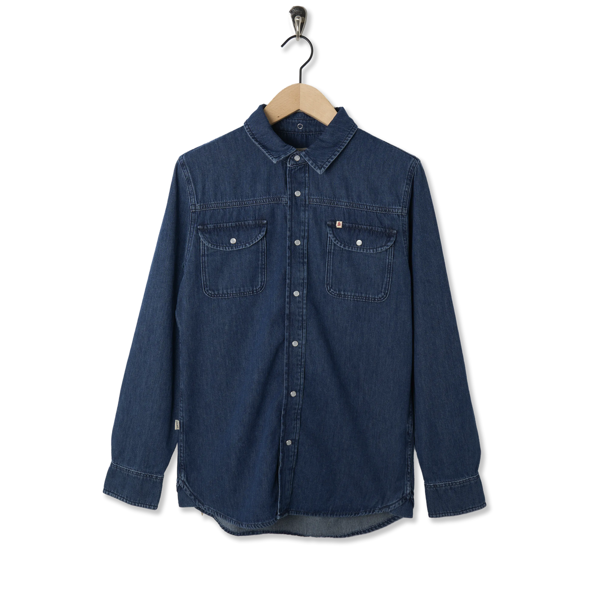 &Sons Sunday Shirt Denim - Front
