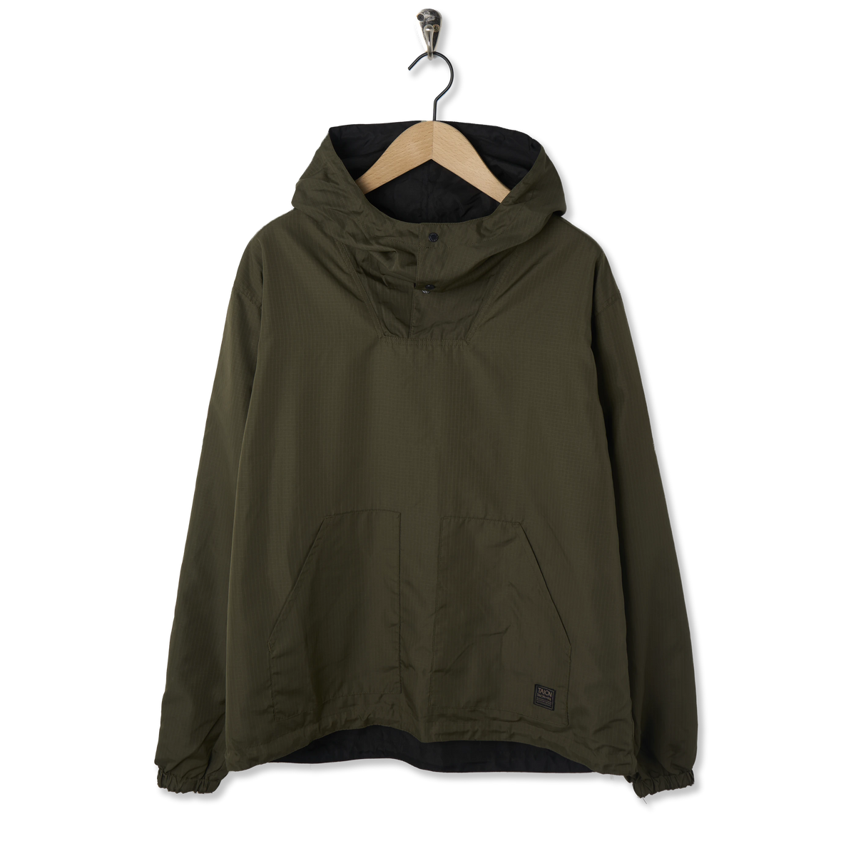 Taion Military Reversible Anorak Black - Front