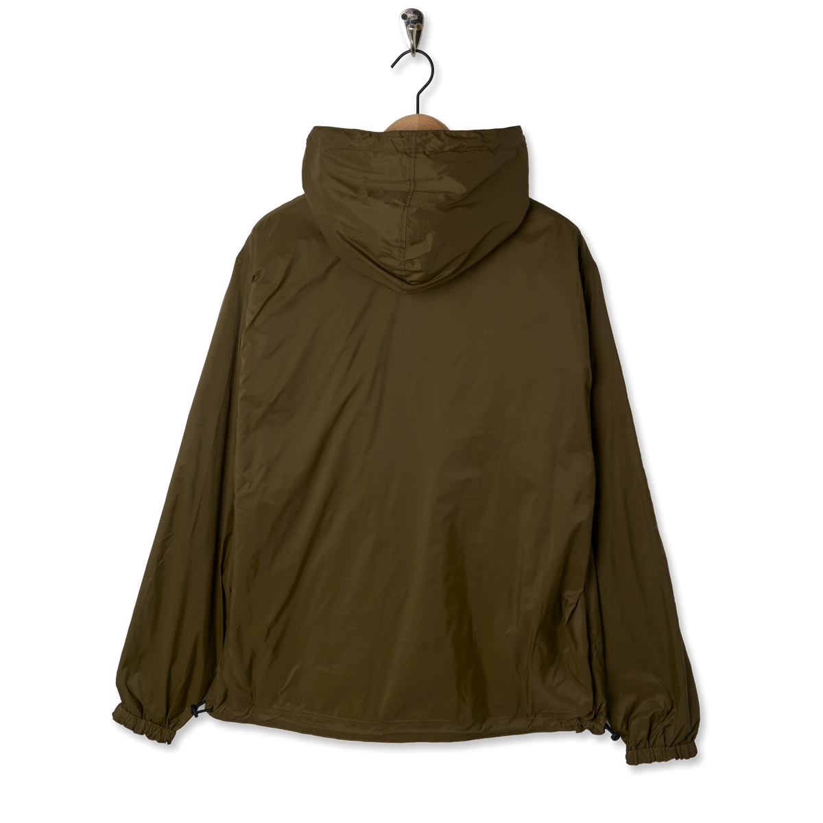 Taion Mountain Non Down Reversible Hooded Jacket Dark Olive / Dark Navy - Back