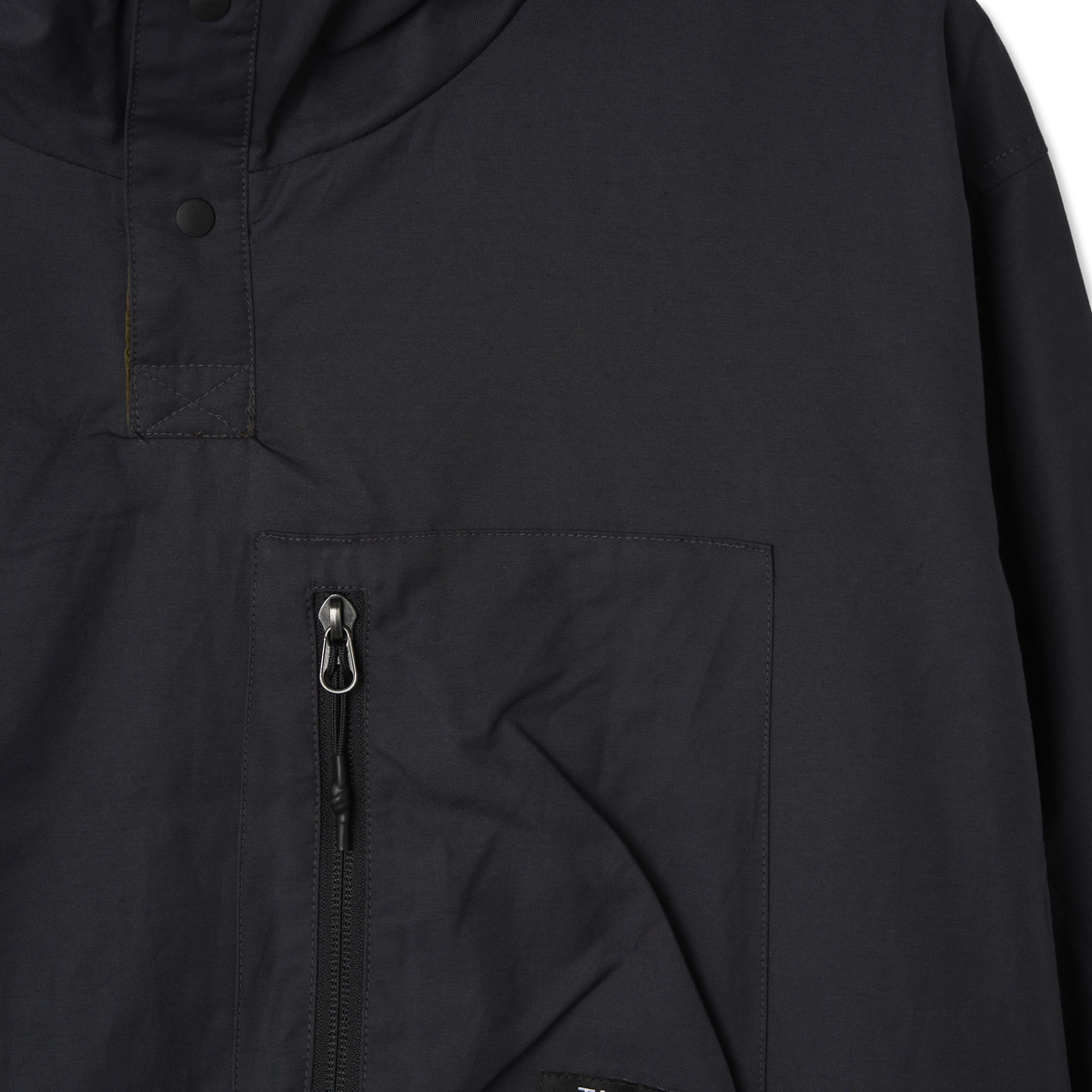 Taion Mountain Non Down Reversible Hooded Jacket Dark Olive / Dark Navy - Detail 6