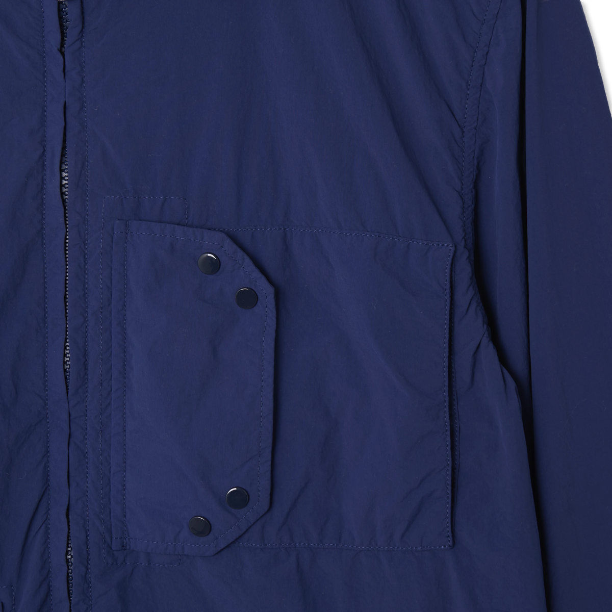 Ten C Lightweight Jacket Blue Night - Detail 2