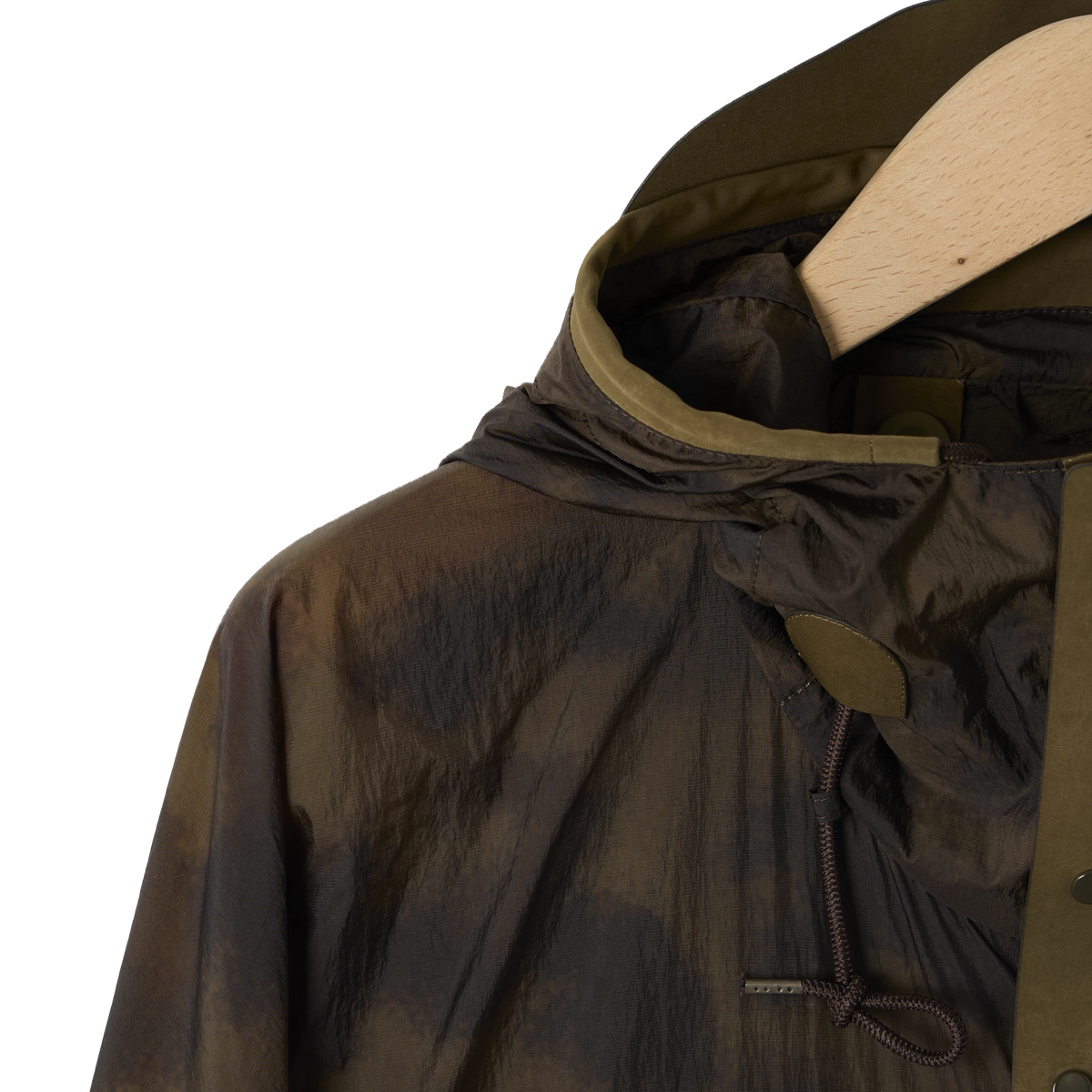Ten C Skye Ten Anorak Dark Olive - Detail 3