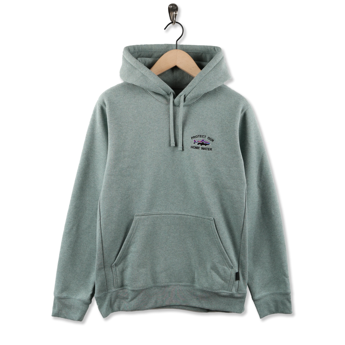 Patagonia Home Water Trout Uprisal Hoody Cover Green - Front