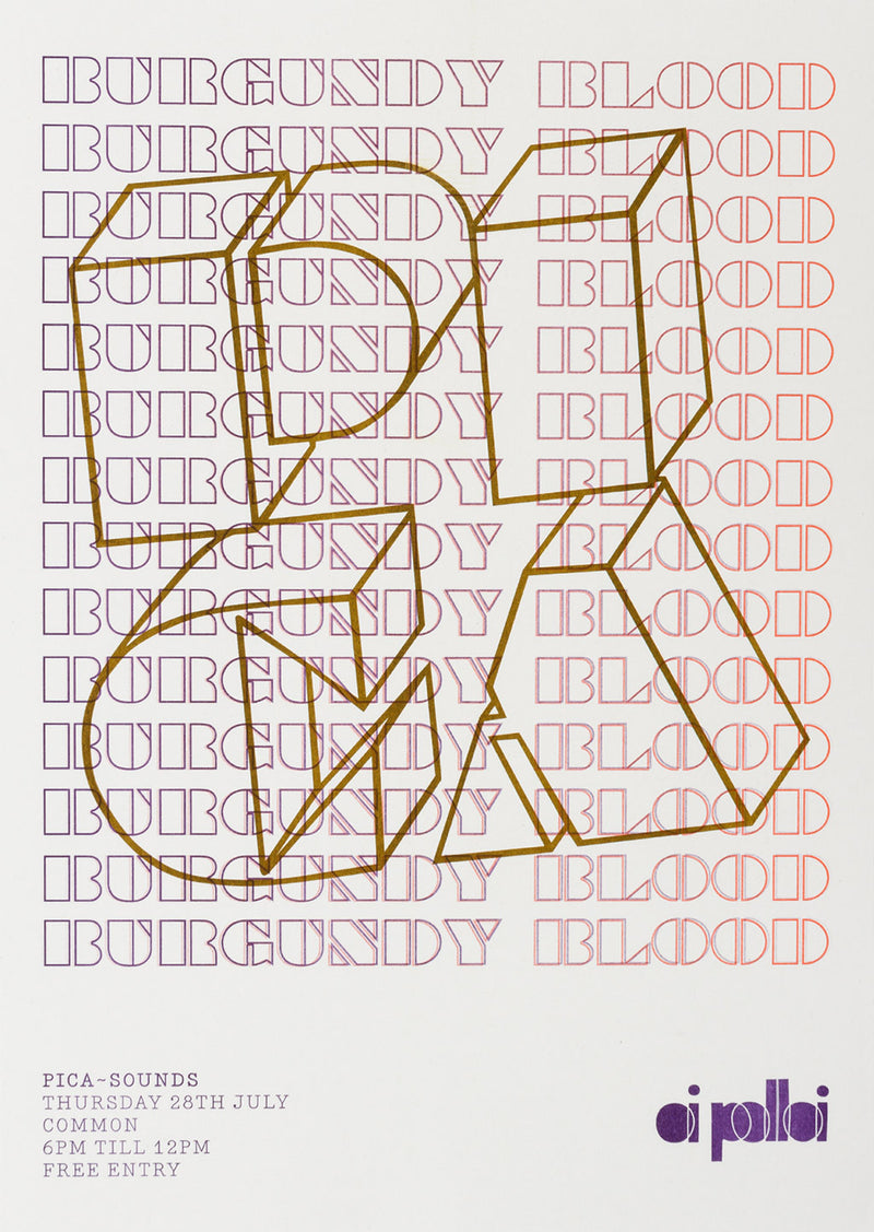 Pica~Sounds with Burgundy Blood