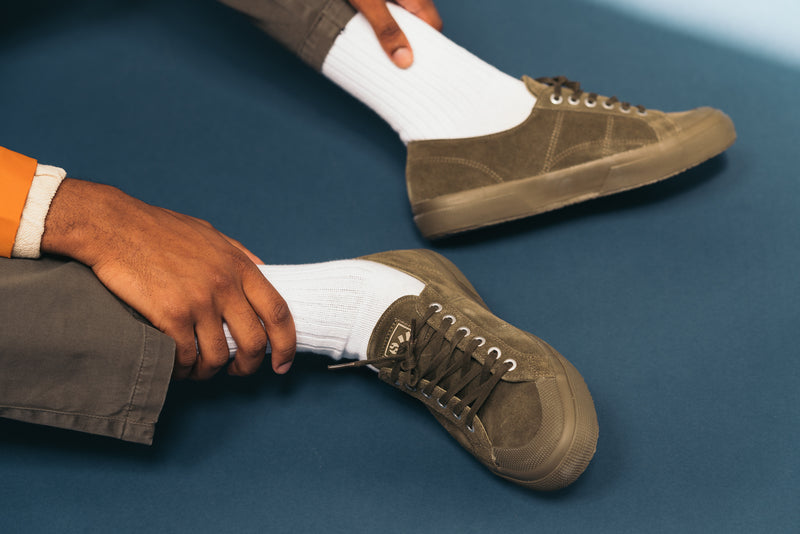 The Superga 2390 (in super-sumptuous suede)