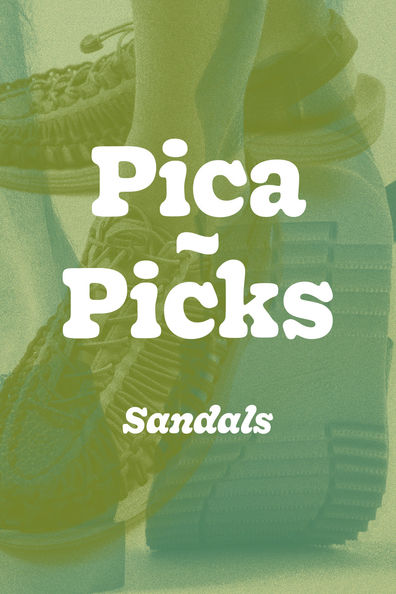 Pica~Picks: Sandals