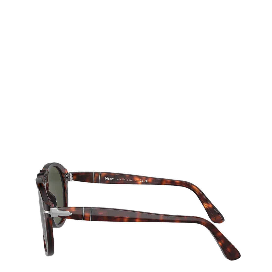 Persol 0PO0649 24/31 54 Sunglasses Crystal Havana / Green - View 3
