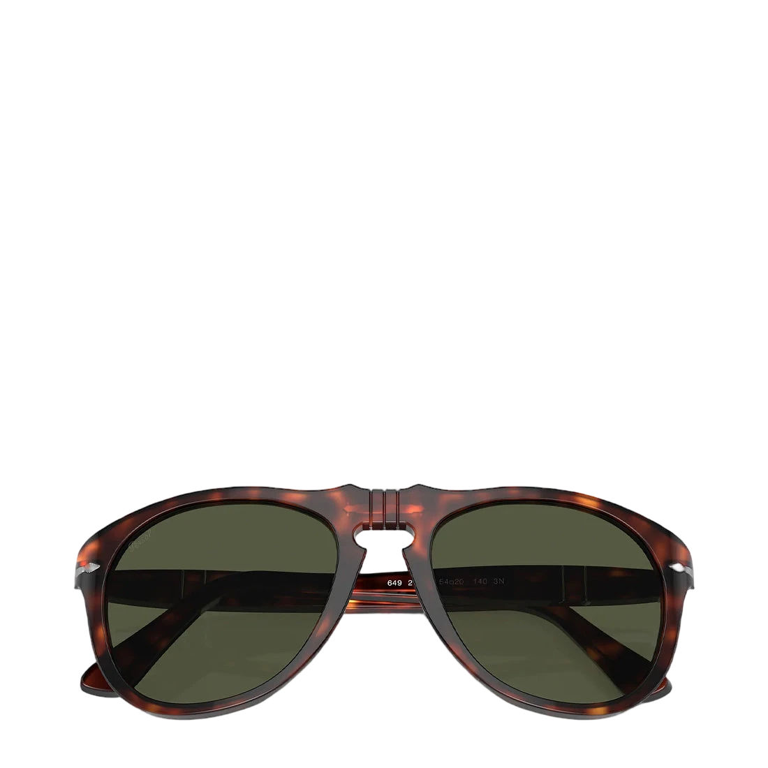 Persol 0PO0649 24/31 54 Sunglasses Crystal Havana / Green - View 5