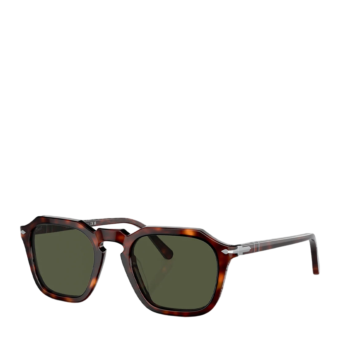 Persol 0PO3292S 24/31 52 Sunglasses Havana / Green - View 2
