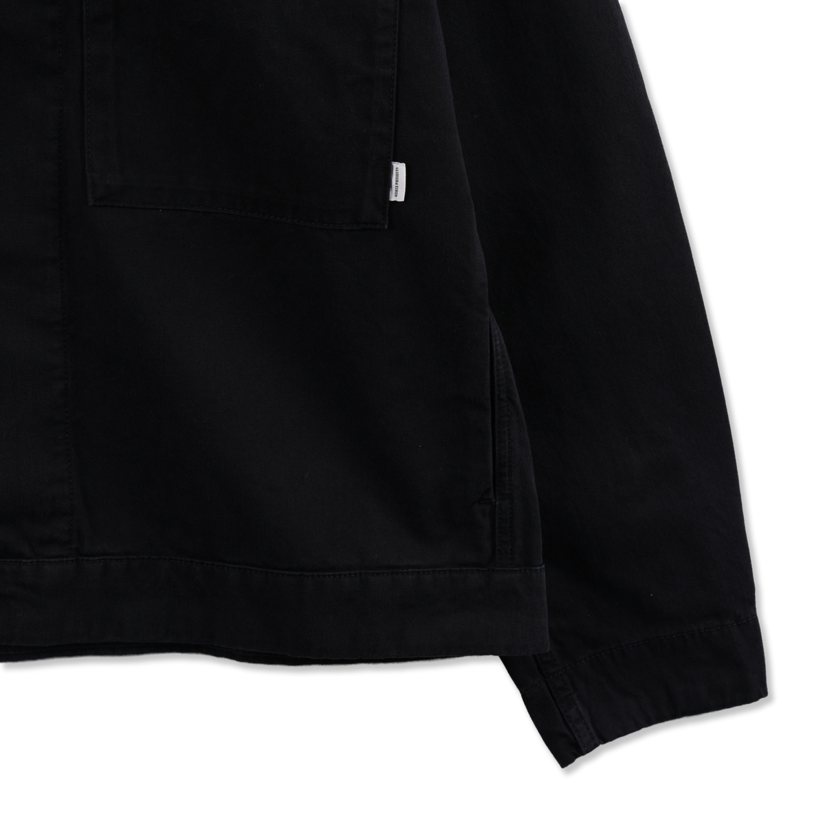 Norse Projects Arresskov Broken Twill Overshirt Dark Navy - Detail 2