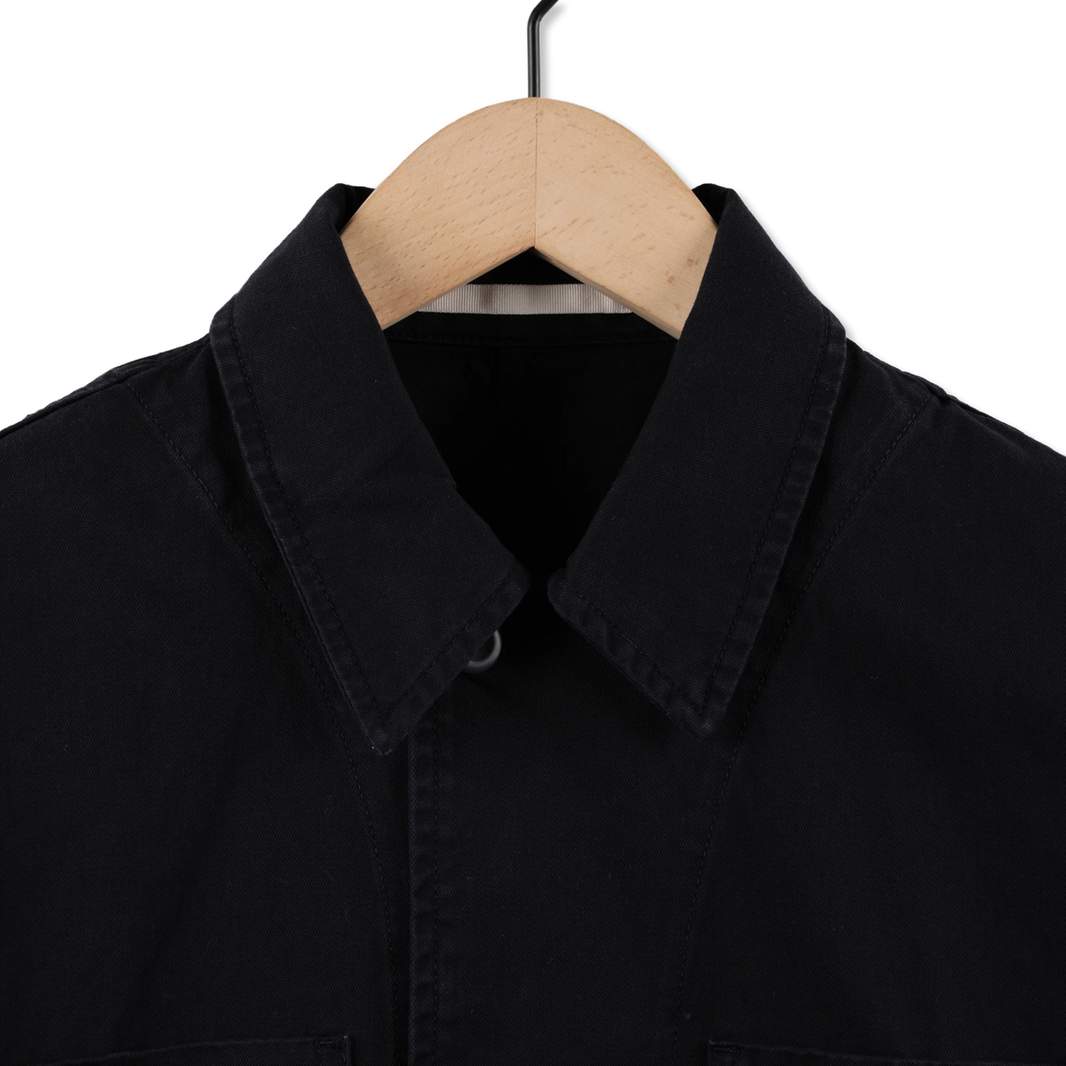 Norse Projects Arresskov Broken Twill Overshirt Dark Navy - Detail 3