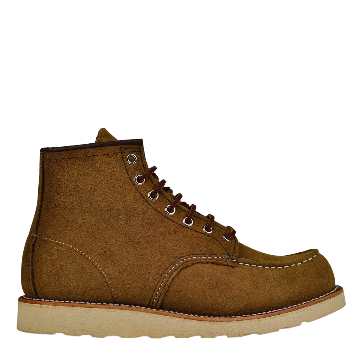 Red Wing 6-Inch Classic Moc Boot Olive Mohave - View 1