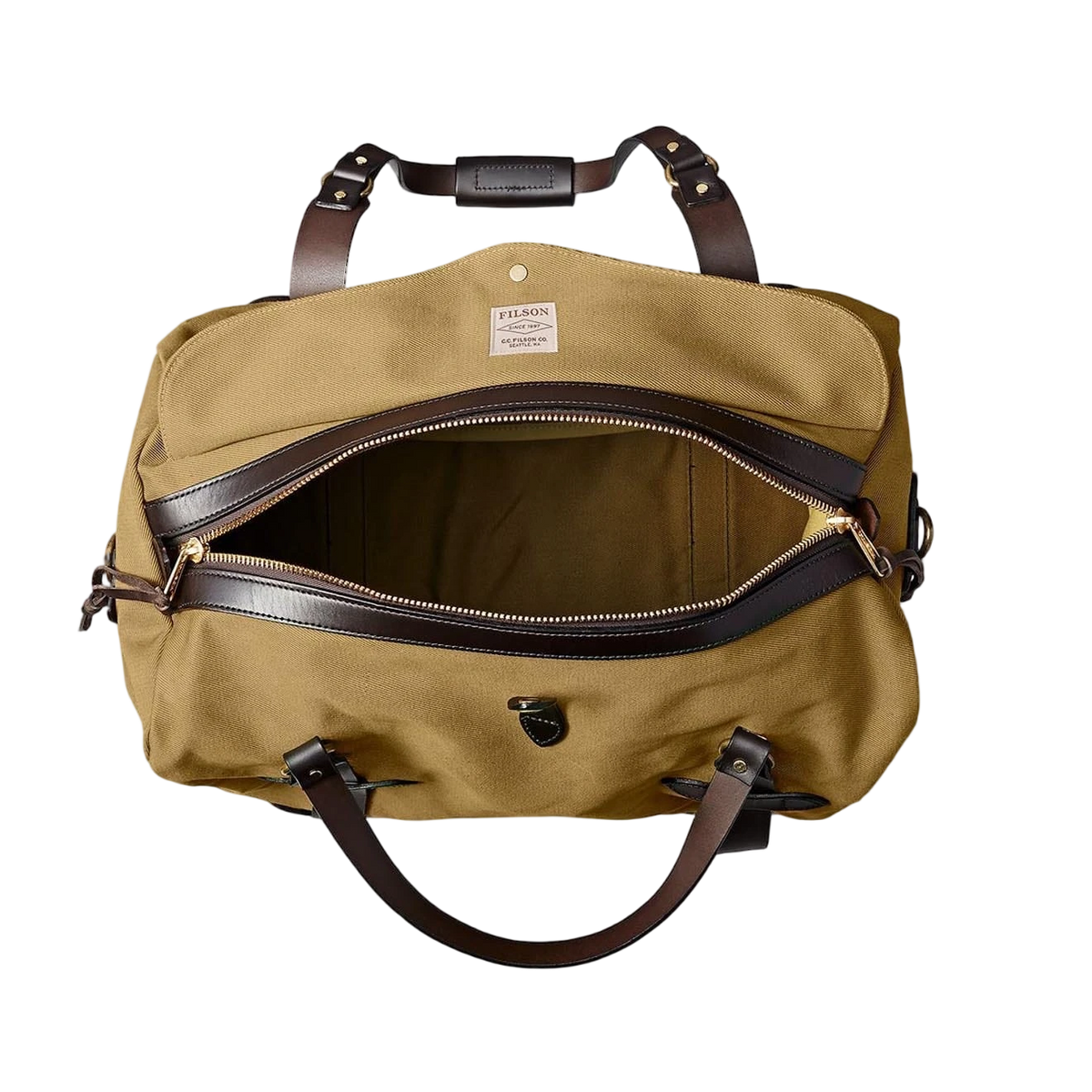 Filson Medium Rugged Twill Duffle Bag Tan - View 2