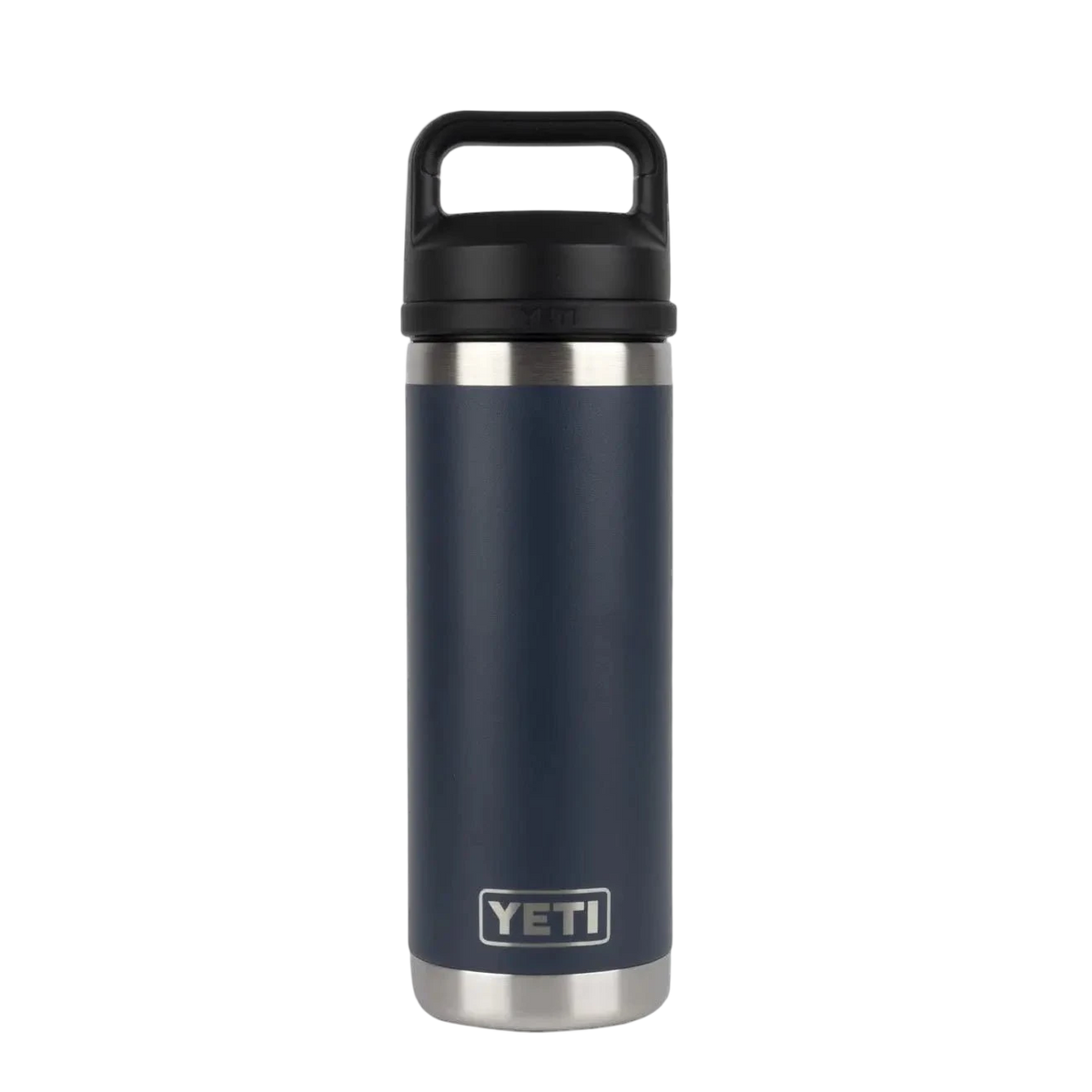 YETI Rambler 18oz Bottle Chug Navy - View 1