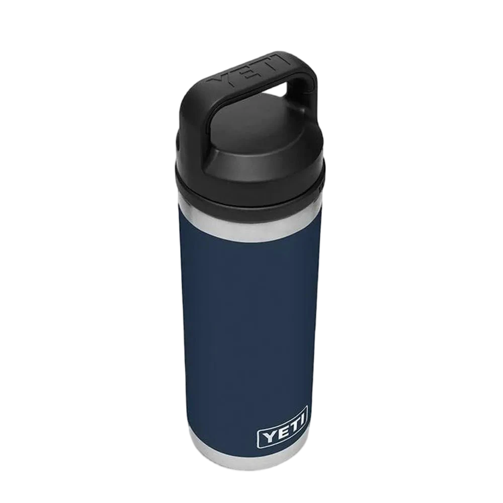 YETI Rambler 18oz Bottle Chug Navy - View 2