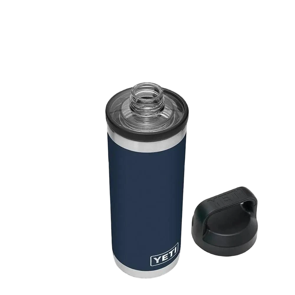 YETI Rambler 18oz Bottle Chug Navy - View 3