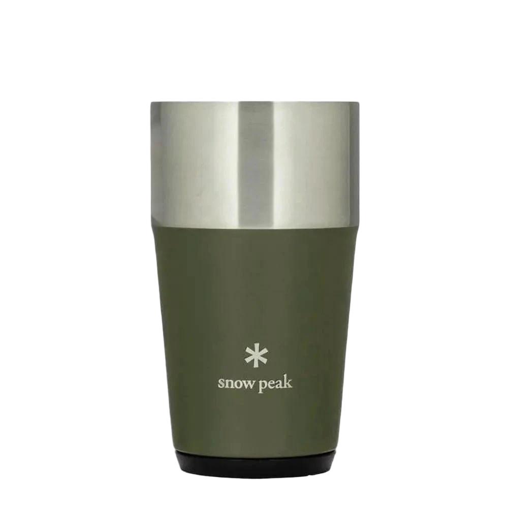Snow Peak Shimo Tumbler 470 Olive Green - View 1