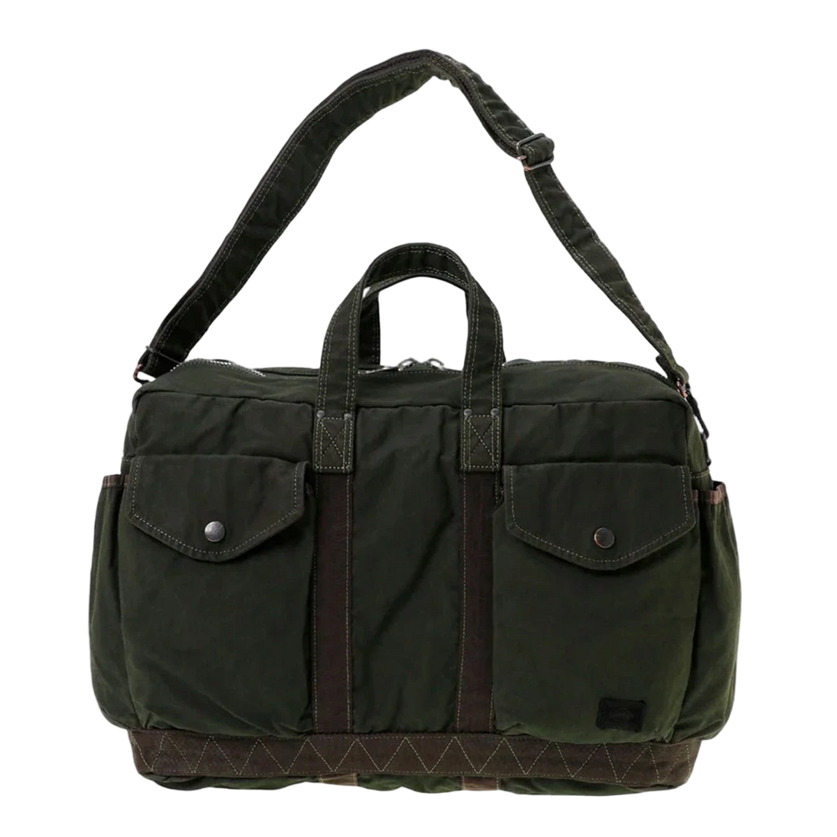 Porter-Yoshida and Co Crag 2 Way Boston Bag S Khaki - View 1