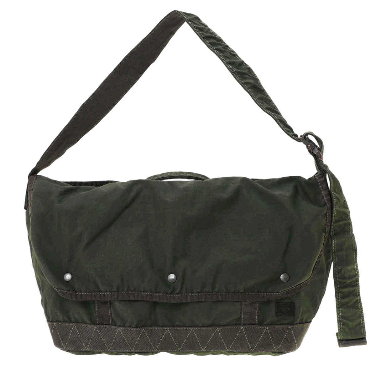 Porter-Yoshida and Co Crag Messenger Bag L Khaki - View 1