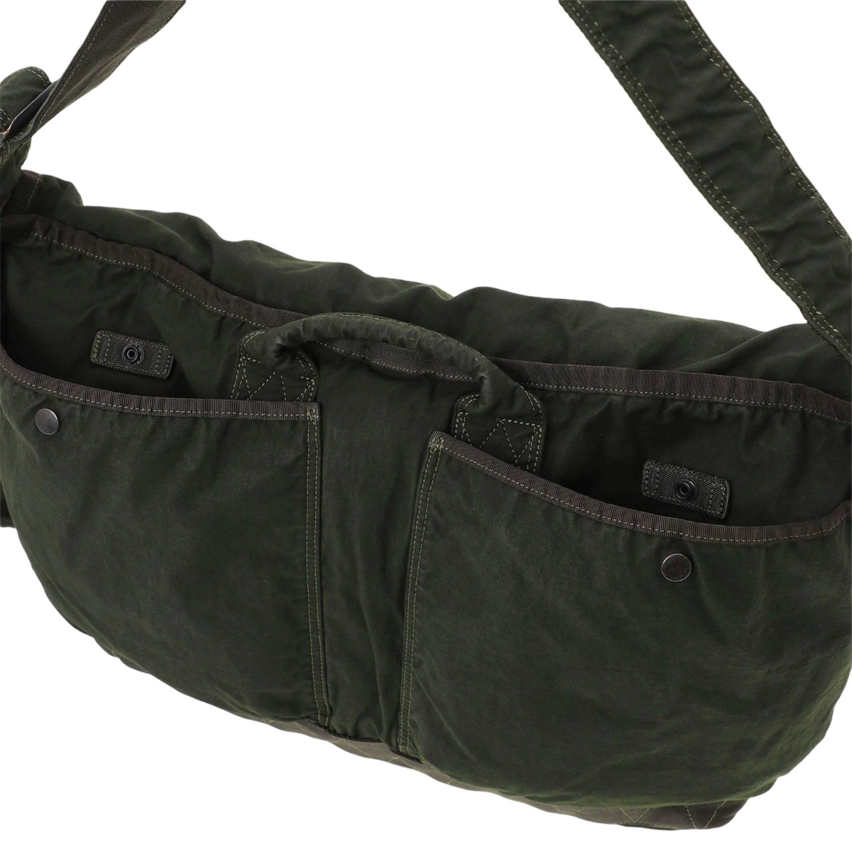 Porter-Yoshida and Co Crag Messenger Bag L Navy - View 3