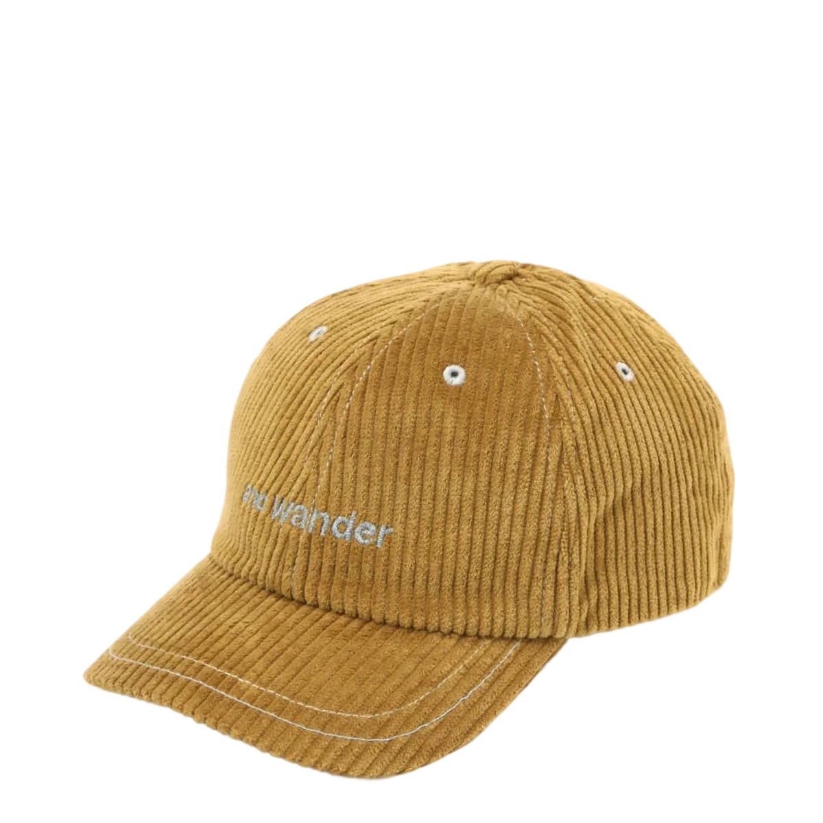 And Wander Corduroy Cap Camel - View 1