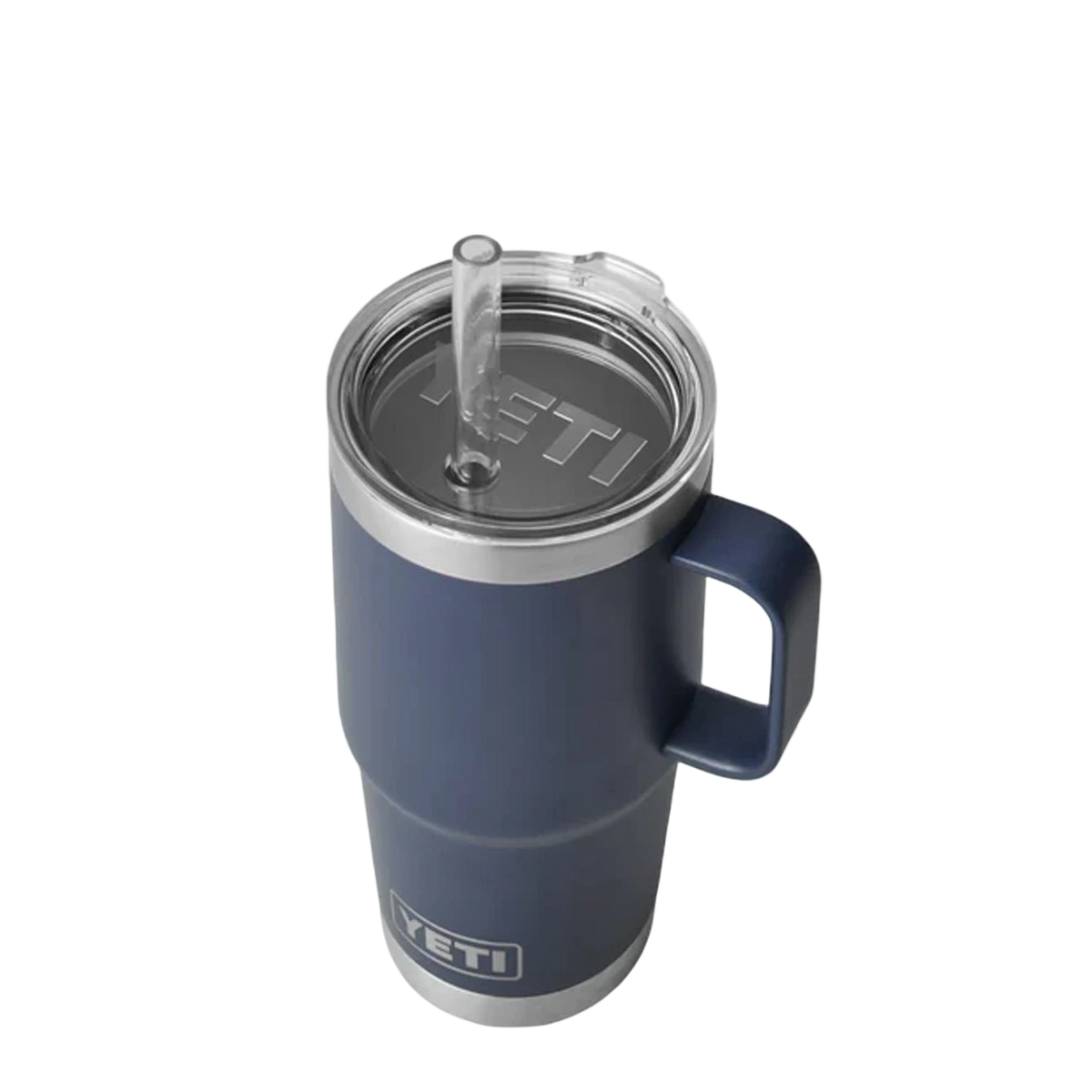 Yeti Rambler 25 Oz Straw Mug Navy - View 3