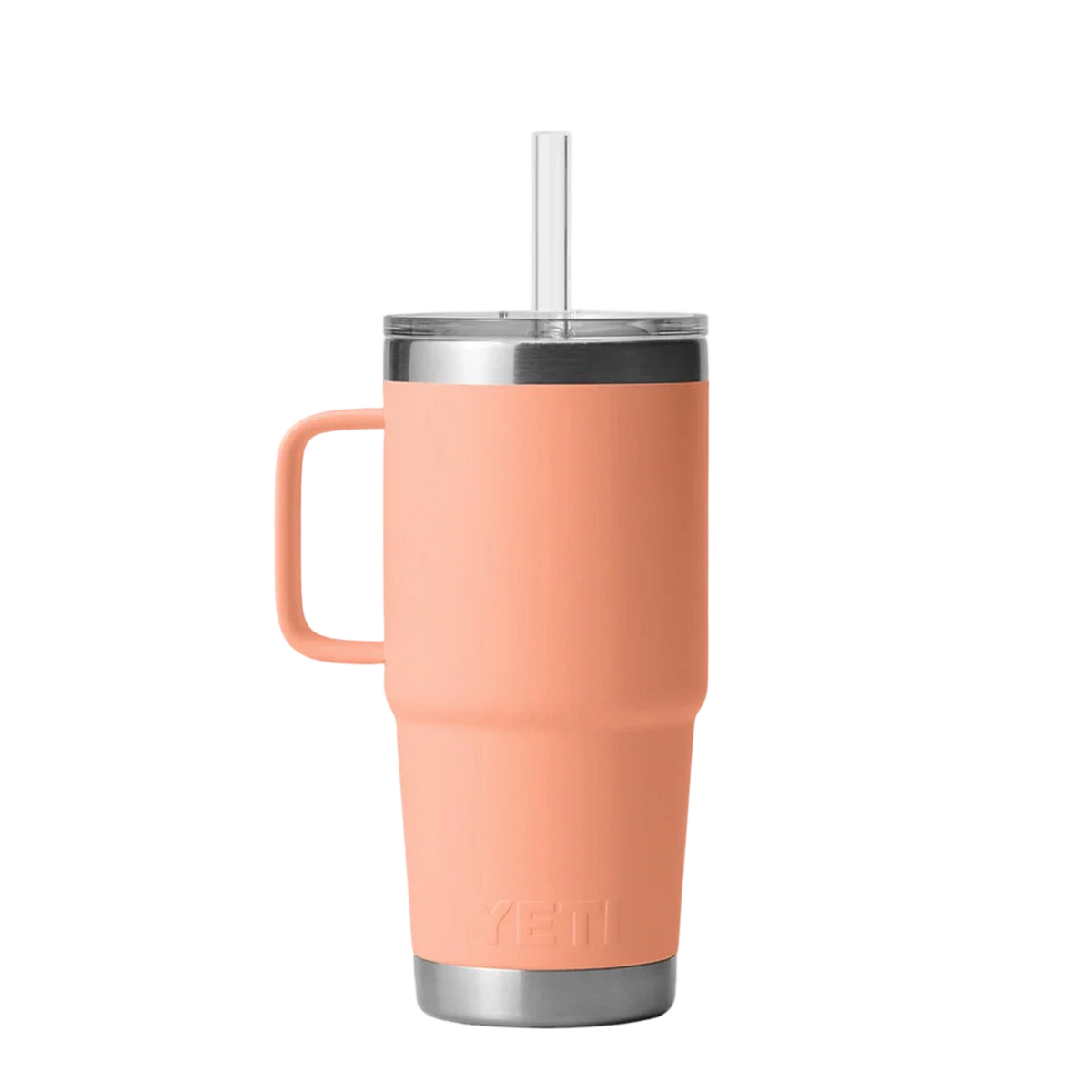 YETI Rambler 25oz Straw Mug Lowcountry Peach - View 2