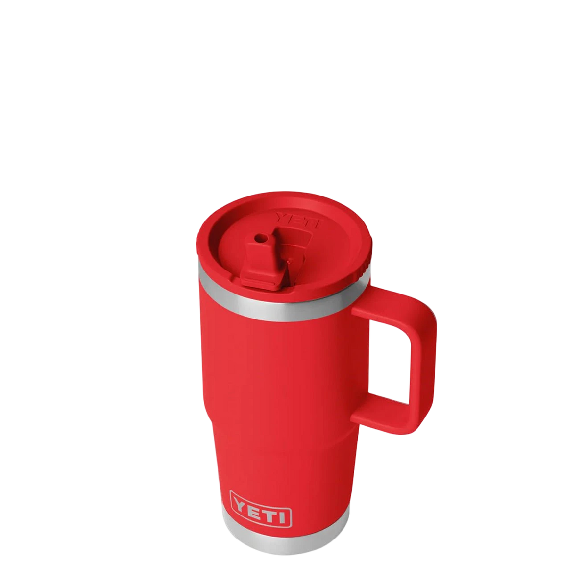 YETI  Rambler 20 Oz Travel Straw Mug Rescue Red - View 3