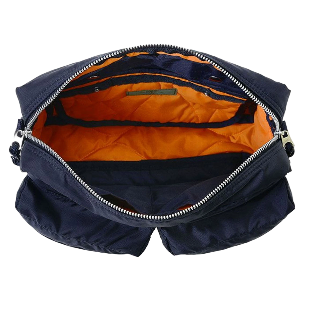 Porter-Yoshida and Co Force Shoulder Bag Small Navy - View 2