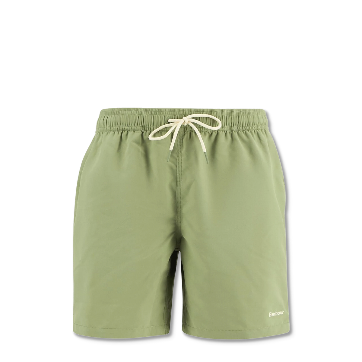 Barbour Staple Logo 7" Swim Short Laurel Green