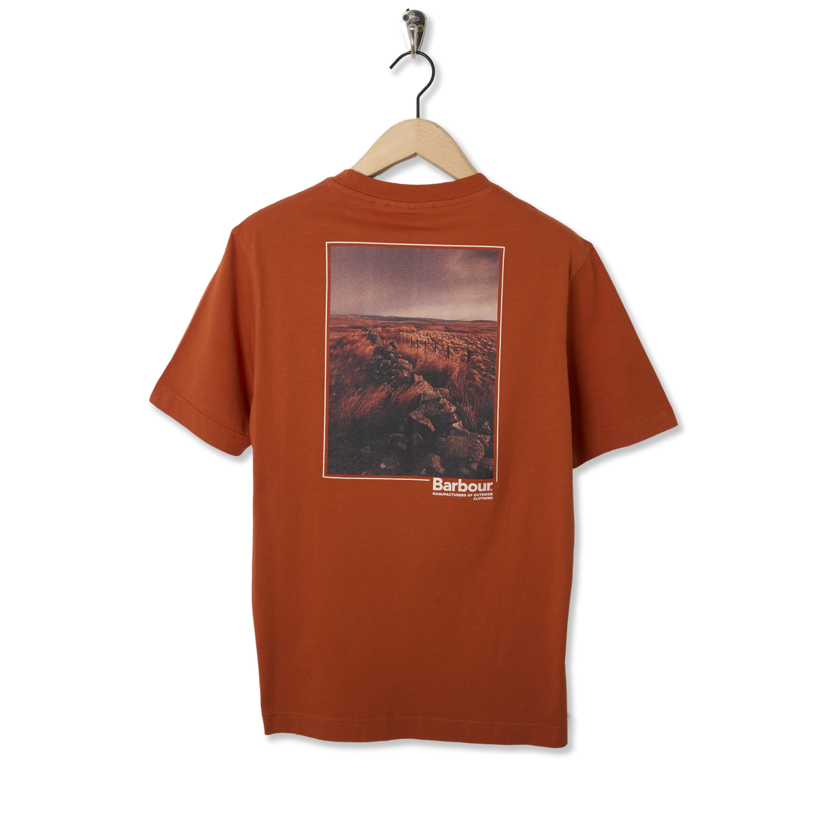 Barbour Birchcliffe Relaxed Graphic T-Shirt Roobios - Back