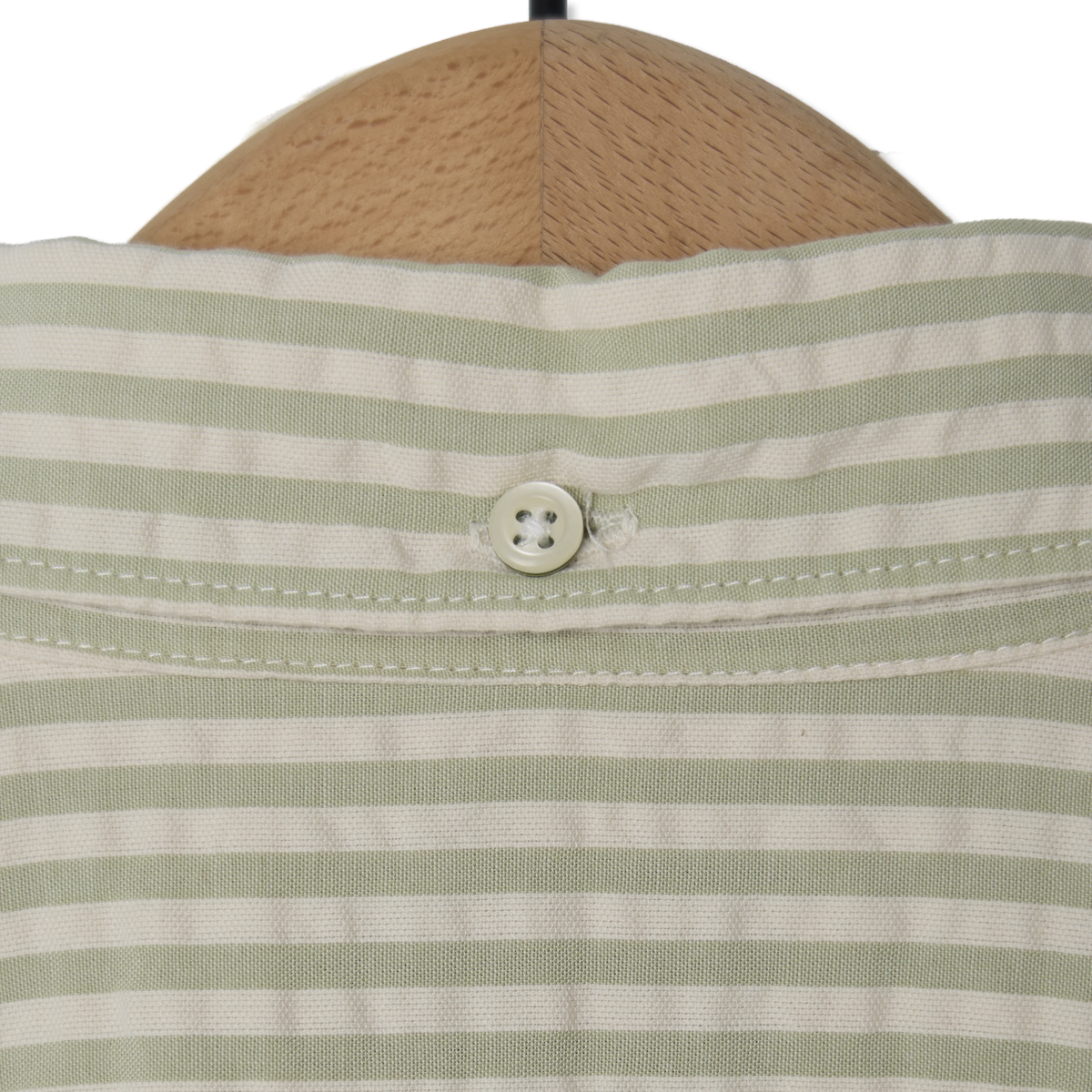 Barbour Cresswell Seersucker Summer Fit Shirt Sea Green - Detail 2