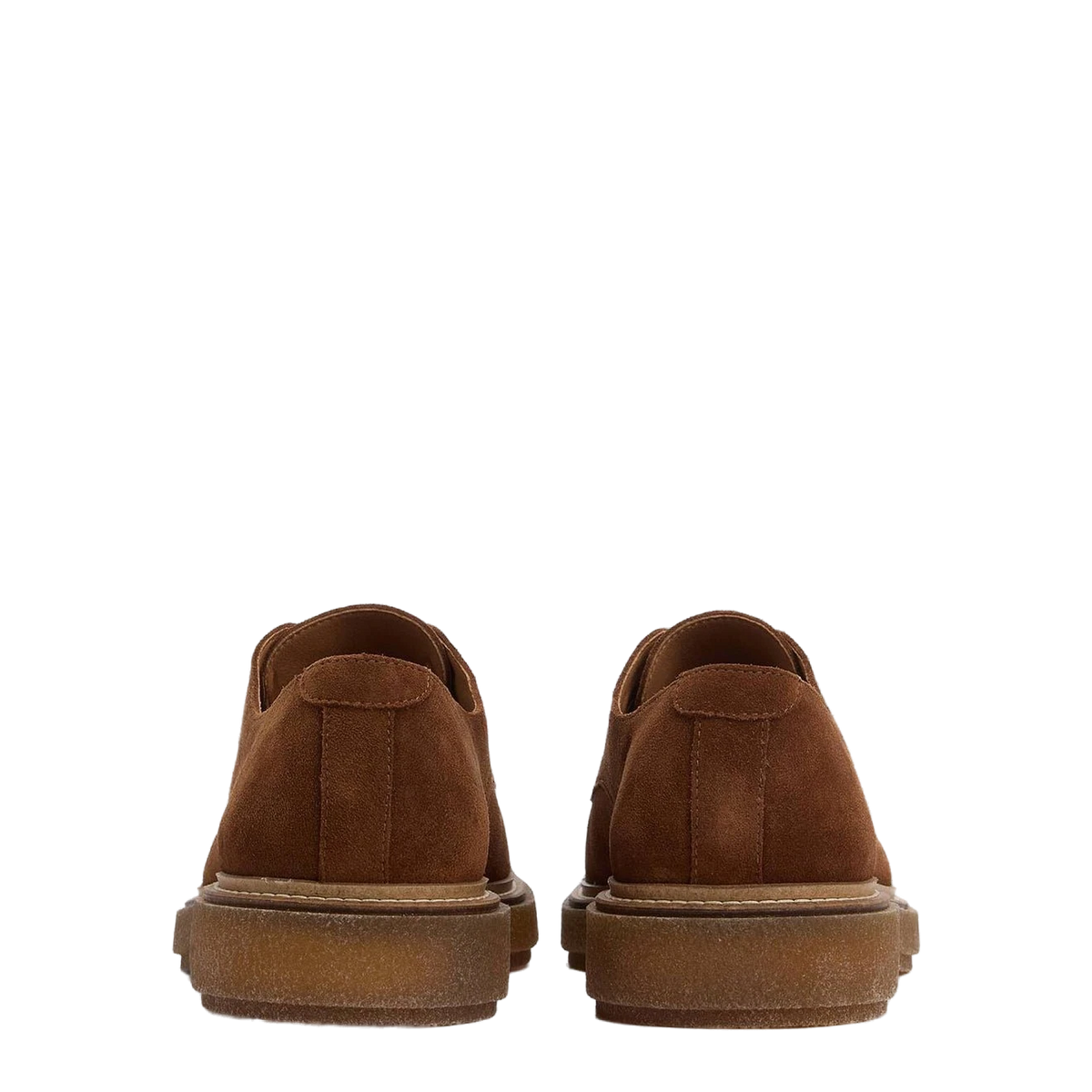 Barbour Harefield Derby Shoe Toffee Suede - View 5