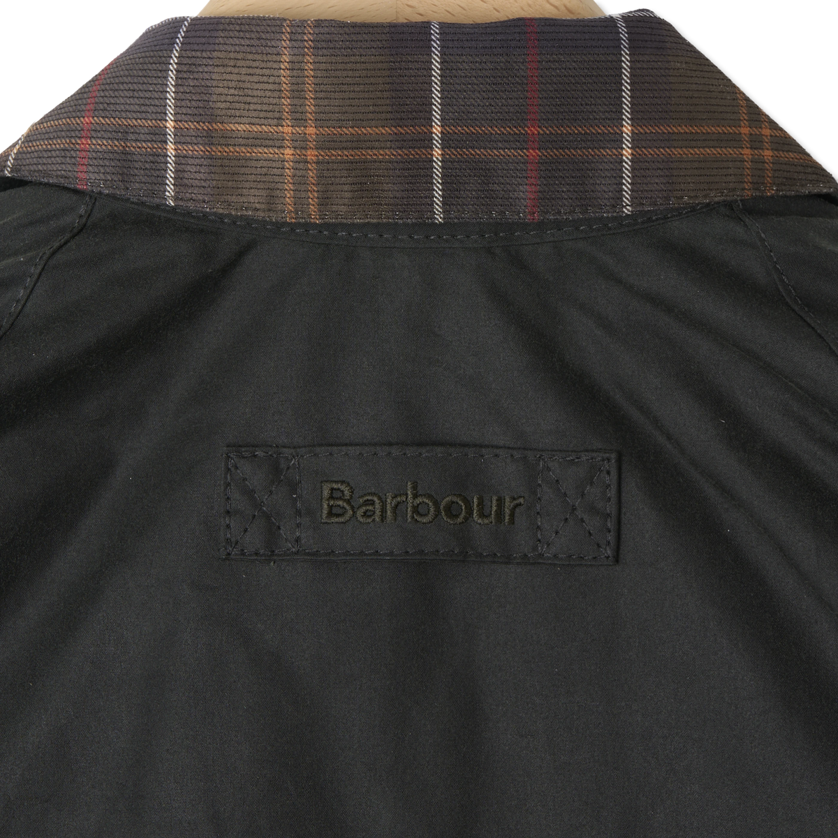 Barbour Icons Spey Wax Jacket Sage - Detail 4