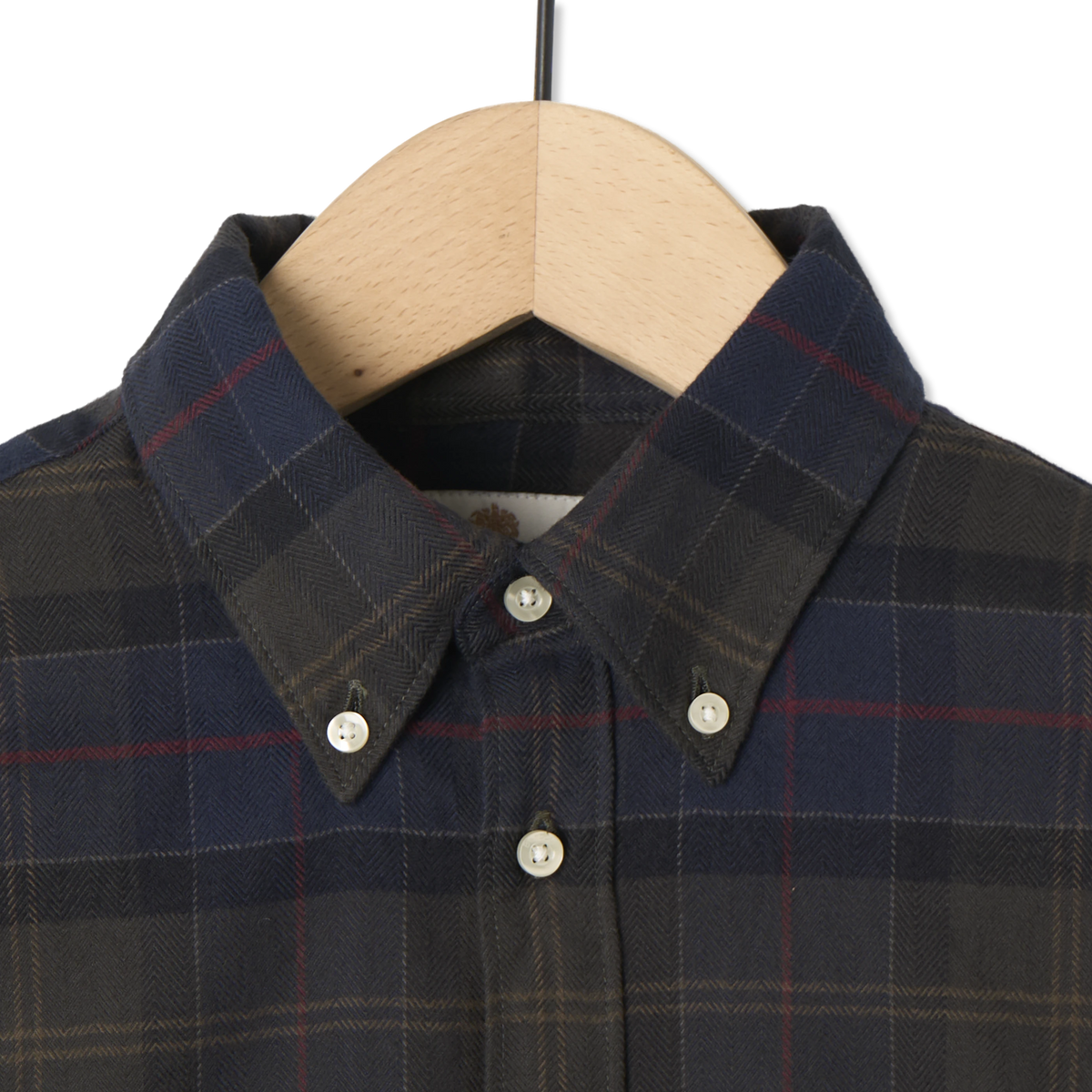 Barbour Kyeloch Tailored Tartan Shirt Shadow Classic Tartan - Detail 2
