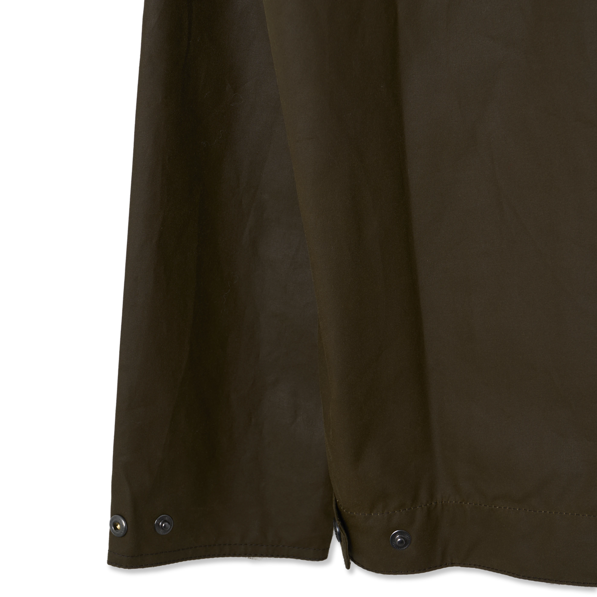 Barbour Short Bedale Wax Jacket Brown - Detail 6