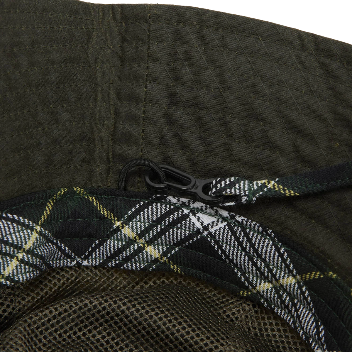 Barbour Spectator 6 Panel Bucket Hat Green - View 4