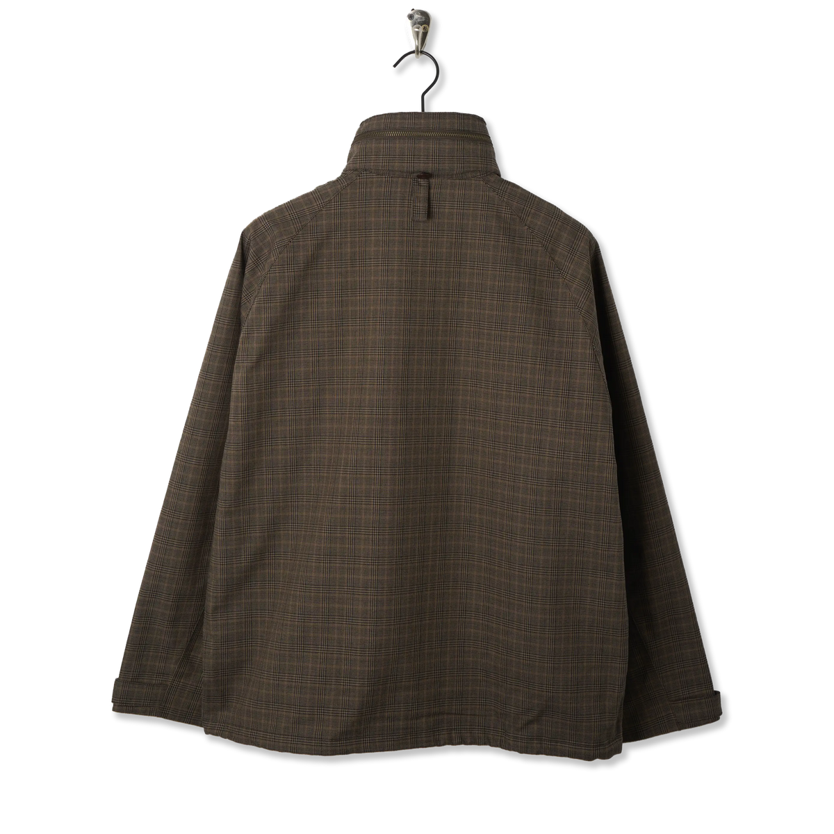 Barbour Transport Ursula Waterproof Jacket Dark Stone - Back