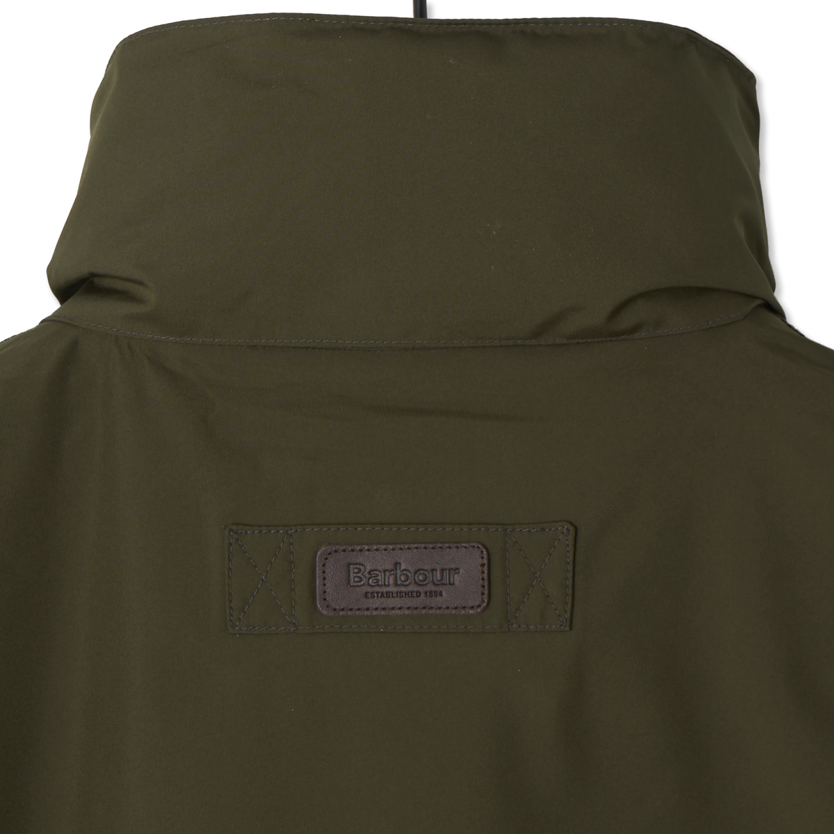 Barbour Uldale Waterproof Jacket Olive - Detail 5