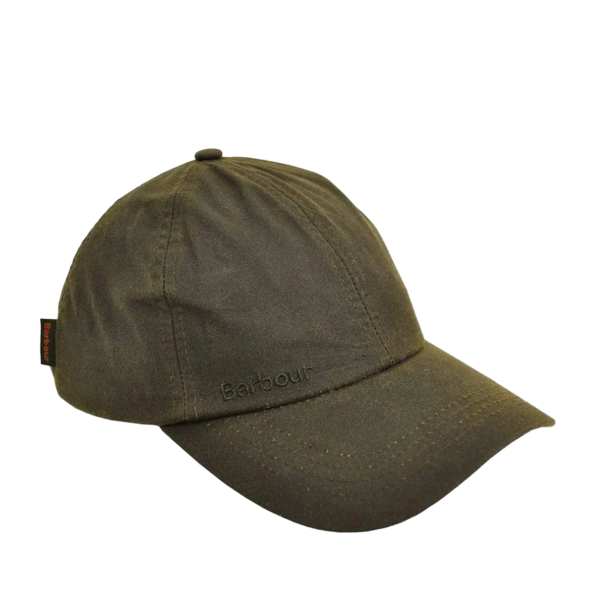 Barbour Wax Sports Cap Olive - View 1