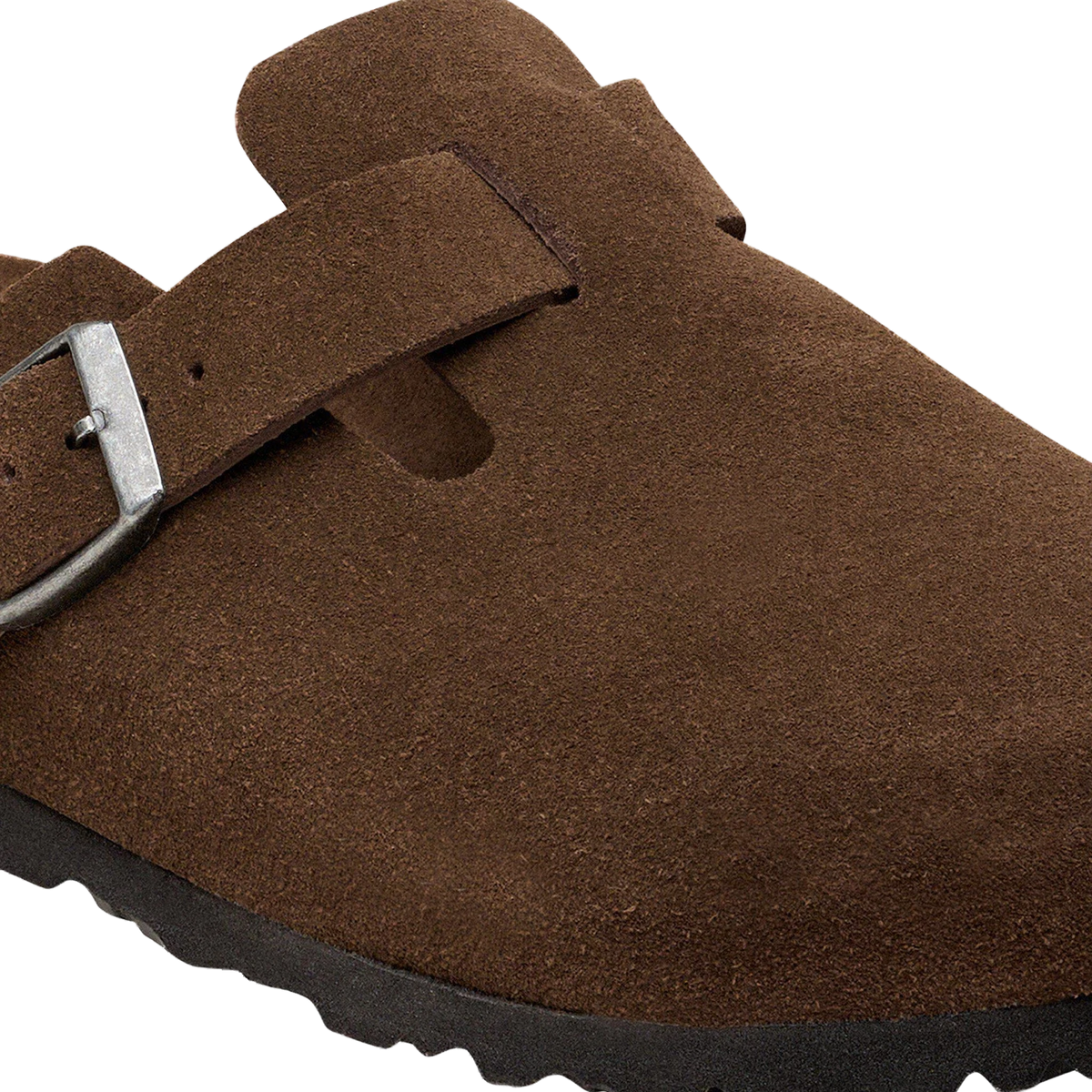 Birkenstock Boston Suede Leather Sandal Carafe Tonal FB - View 6
