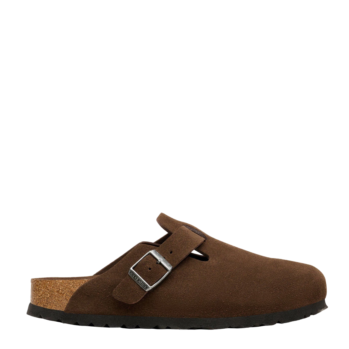 Birkenstock Boston Suede Leather Sandal Carafe Tonal FB - View 1